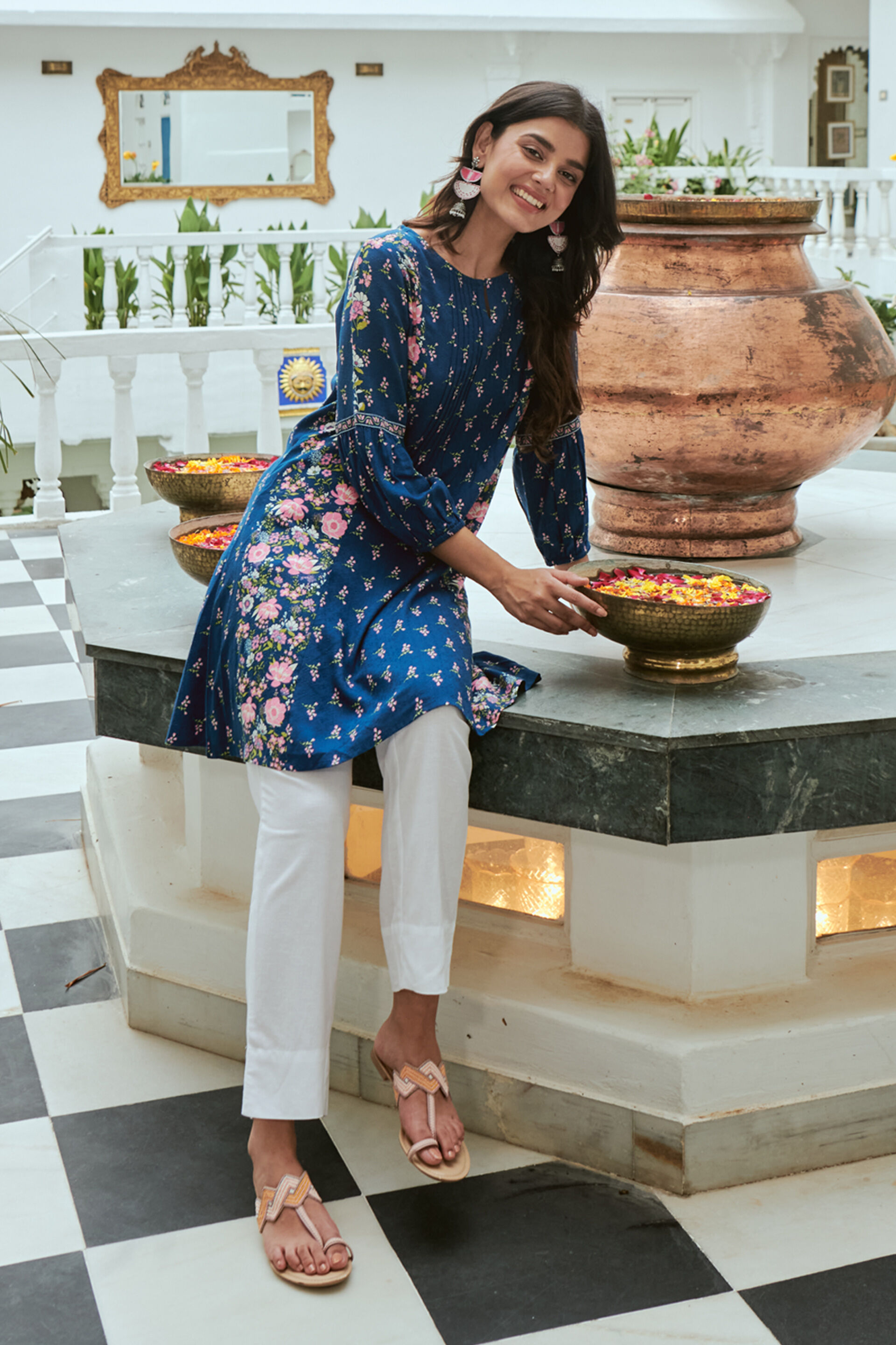 Straight tunic shop dress